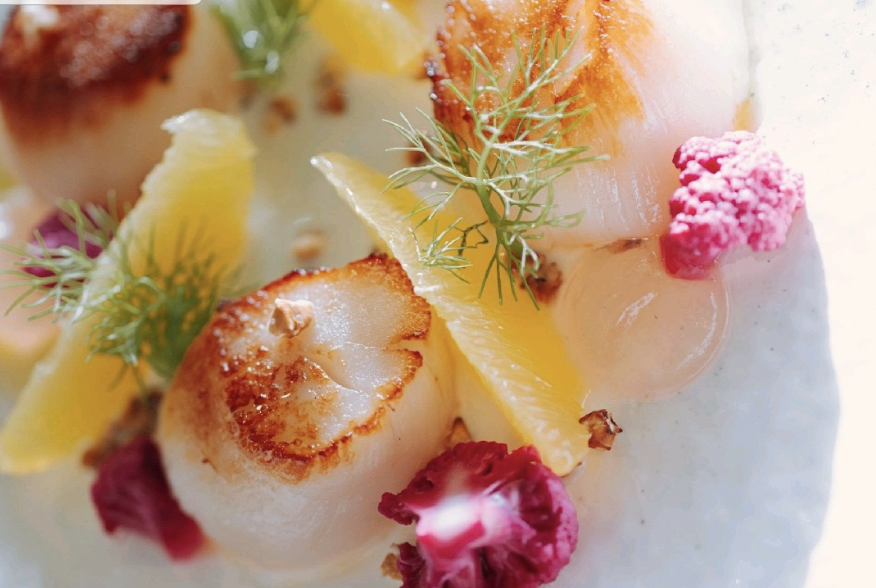Cuisine du restaurant de l'hotel l'abbaye